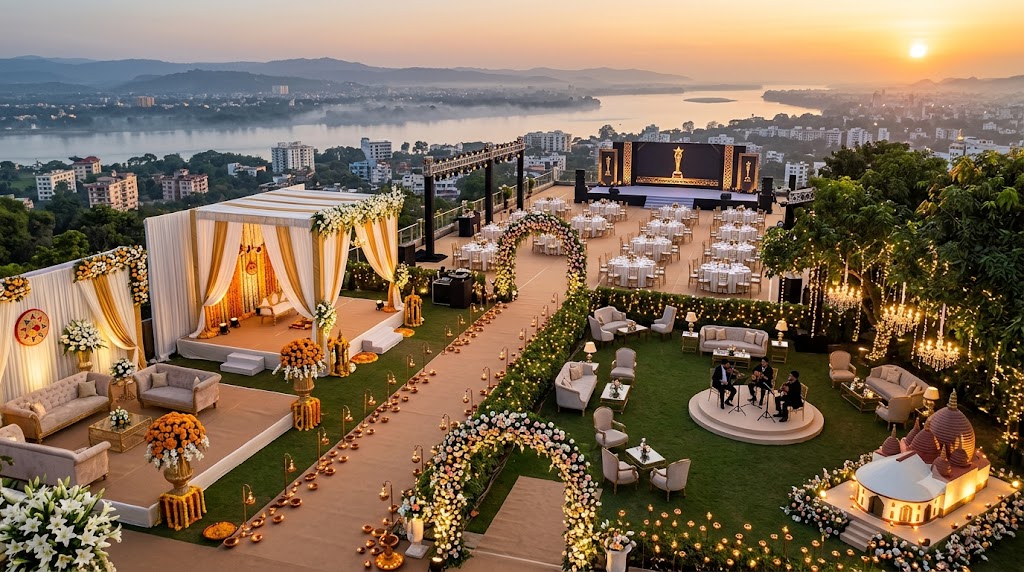 Concept & Creation providing professional event planning and management services for weddings, corporate events, and celebrations in Guwahati