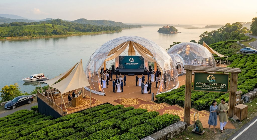Concept & Creation best event management company in Guwahati for luxury weddings and corporate events